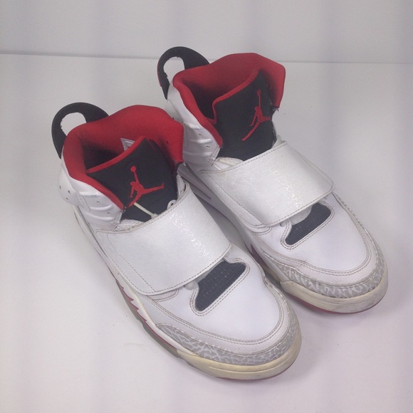 AIR JORDAN SON OF MARS  SZ 9.5 FIRE RED OG RETRO - Picture 9 of 9